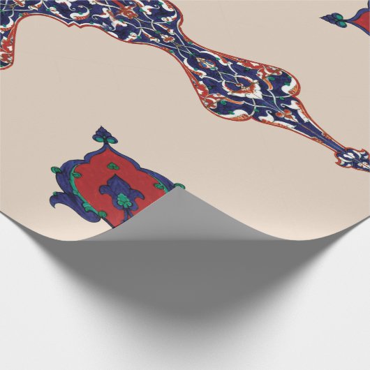 Perzisch tapijtmotief cadeaupapier (Hoek)