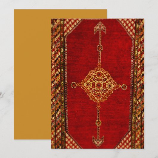 Perzisch tapijtpatroon (Voorkant / Achterkant)