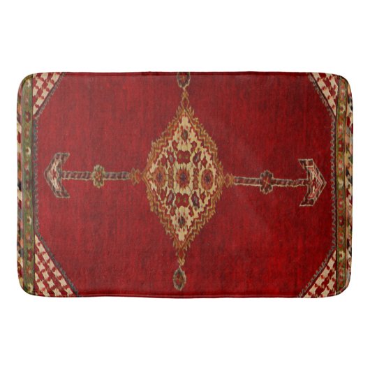 Perzisch tapijtpatroon badmat (Voorkant)