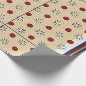 Perzisch Tapijtpatroon Cadeaupapier (Hoek)