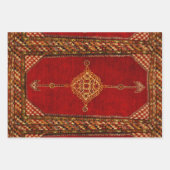 Perzisch tapijtpatroon inpakpapier vel (Voorkant 2)