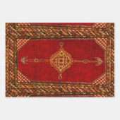 Perzisch tapijtpatroon inpakpapier vel (Voorkant)