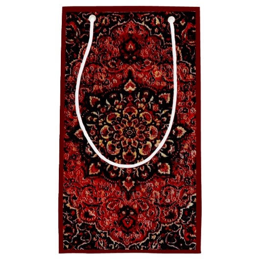 Perzisch tapijtpatroon klein cadeauzakje (Voorkant)