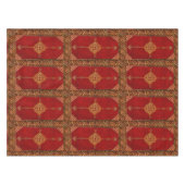 Perzisch tapijtpatroon tafelkleed (Voorkant (Horizontaal))