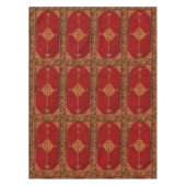 Perzisch tapijtpatroon tafelkleed (Voorkant)