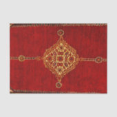 Perzisch tapijtpatroon tissuepapier (Voorkant)