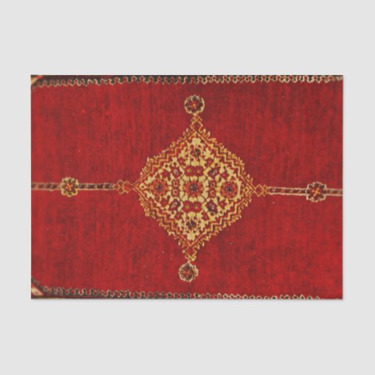 Perzisch tapijtpatroon tissuepapier (Voorkant)