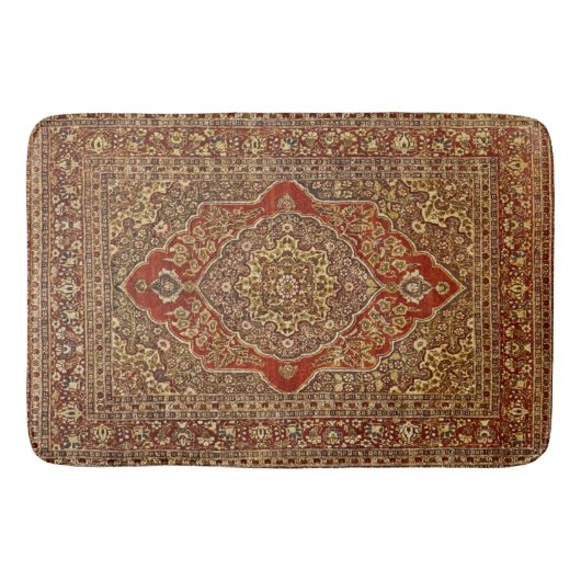 Perzisch tapijtuitzicht - Tabriz Badmat (Voorkant)