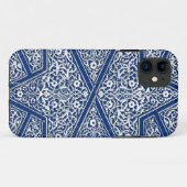 Perzisch tegelpatroon - kobalt blauw en wit Case-Mate iPhone case (Achterkant (horizontaal))