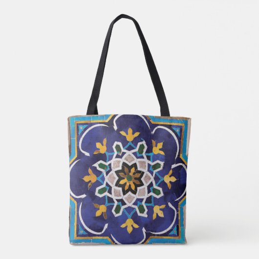 Perzisch TIle Tote Bag (Achterkant)