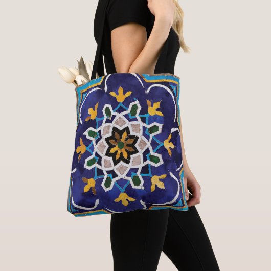 Perzisch TIle Tote Bag (Dichtbij)