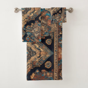 Perzisch Trendy Mooi Oud Patroon Collectie Bad Handdoek
