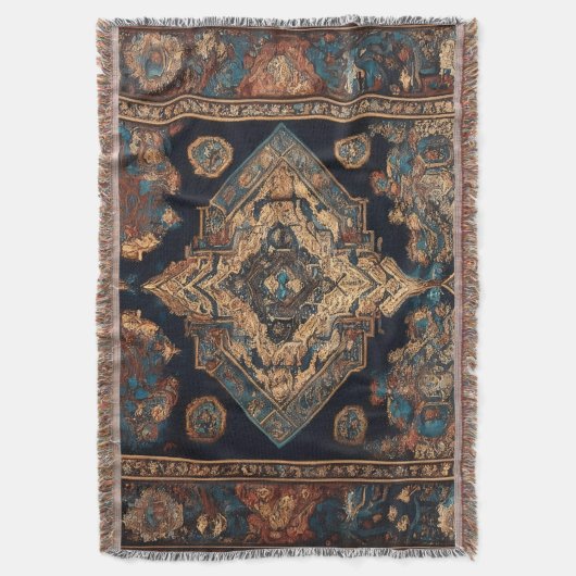 Perzisch Trendy Mooi Oud Patroon Collectie Deken (Voorkant Verticaal)