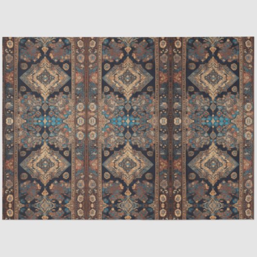 Perzisch Trendy Mooi Oud Patroon Collectie Tissuepapier (Voorkant)