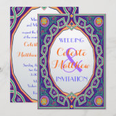 Perzisch Turks Arabisch Marokkaans huwelijk of par Kaart (Voorkant / Achterkant)