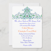 Perzisch Turks Arabisch Marokkaans huwelijk of par Kaart (Voorkant)