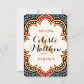 Perzisch Turks Arabisch Marokkaans huwelijk of par Kaart (Voorkant)