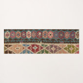 Perzisch Turks fluitpatroon Killim Yogamat (Achterkant (horizontaal))