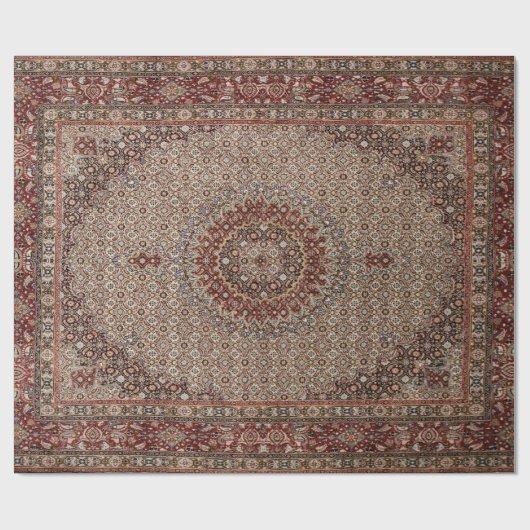  Perzisch Turks oosterse tapijt Cadeaupapier (Vlak)