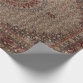 Perzisch Turks oosterse tapijt Cadeaupapier (Hoek)