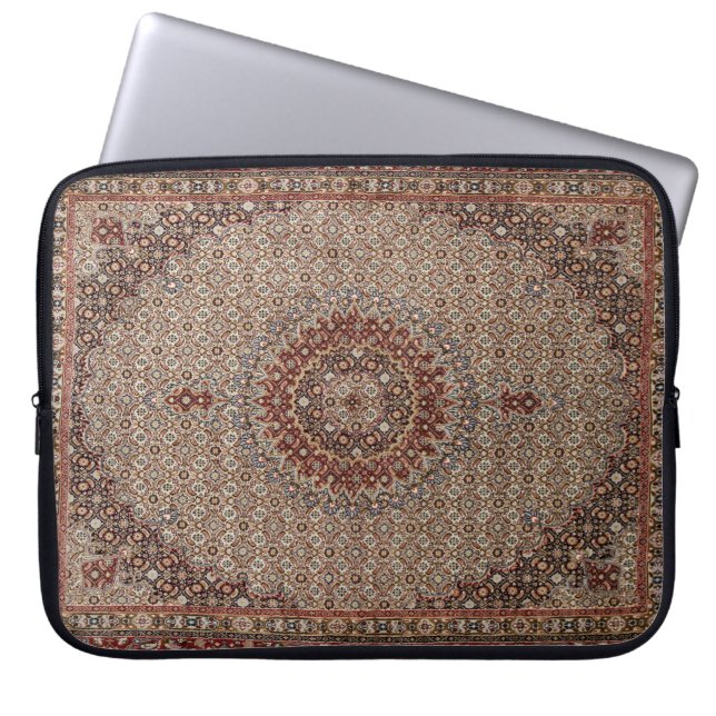  Perzisch Turks oosterse tapijt Laptop Sleeve (Voorkant)