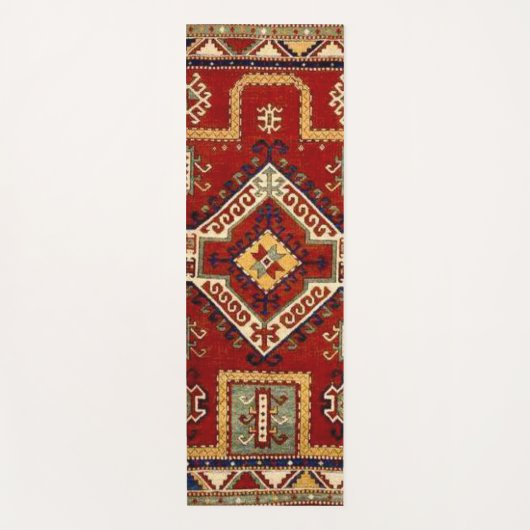 Perzisch Turks Rug Pattern Yogamat (Voorkant)