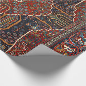 Perzisch verbrand Oranje Rust Red Cadeaupapier (Hoek)