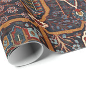 Perzisch verbrand Oranje Rust Red Cadeaupapier (Rol Hoek)