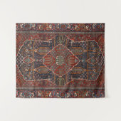 Perzisch verbrand Oranje Rust Red  Wandkleed (Voorkant (horizontaal))