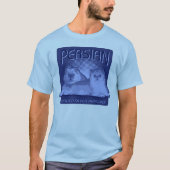 Perzisch - Zilver-geharde Perzikanen T-shirt (Voorkant)