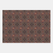 Perzisch zonniest heeft een etnisch patroon gehuld inpakpapier vel (Voorkant 3)