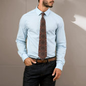 Perzisch zonniest heeft een etnisch patroon gehuld stropdas