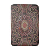 Perzisch zonniest omgevormd etnische halve cirkel  badmat (Voorkant Verticaal)