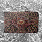 Perzisch zonniest omgevormd etnische halve cirkel  badmat