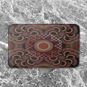 Perzisch zonniest omgevormd etnische halve cirkel  badmat