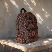 Perzisch zonniest omgevormd etnische halve cirkel  bedrukte rugzak