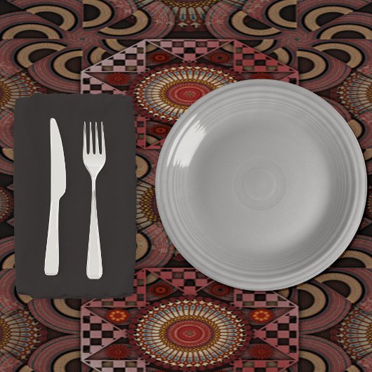 Perzisch zonniest omgevormd etnische halve cirkel medium tafelloper