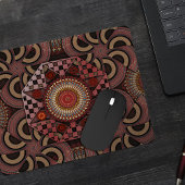 Perzisch zonniest omgevormd etnische halve cirkel  muismat