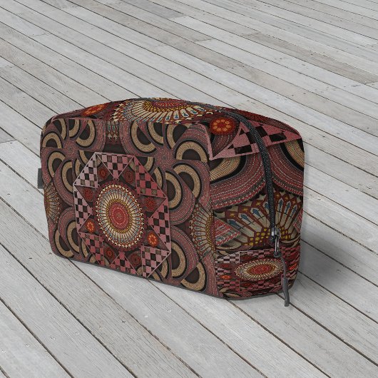 Perzisch zonniest omgevormd etnische halve cirkel toilettasje