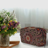 Perzisch zonniest omgevormd etnische halve cirkel  toilettasje