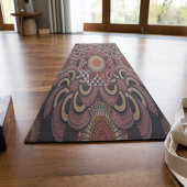 Perzisch zonniest omgevormd etnische halve cirkel  yogamat