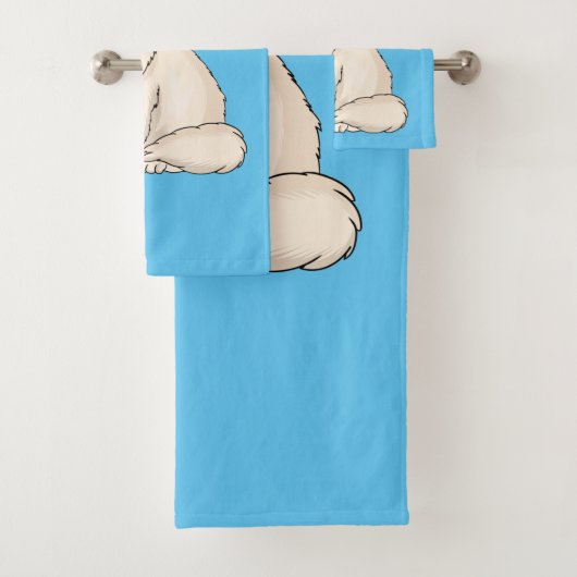 Perzische afbeelding van cartoon bad handdoek (Insitu)