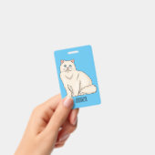 Perzische afbeelding van cartoon badge (Handheld)