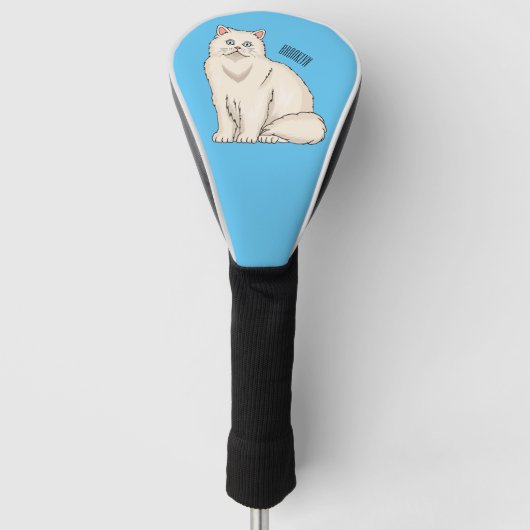 Perzische afbeelding van cartoon golfheadcover (Voorkant)