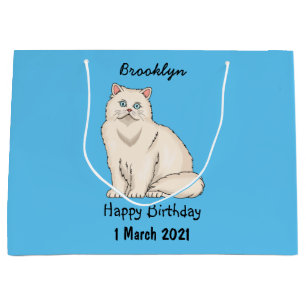 Perzische afbeelding van cartoon groot cadeauzakje
