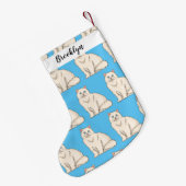 Perzische afbeelding van cartoon kleine kerstsok (Achterkant (Hangend))