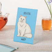 Perzische afbeelding van cartoon reclamebord met voetstuk (Insitu)