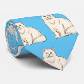 Perzische afbeelding van cartoon stropdas (Opgerold)