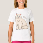 Perzische afbeelding van cartoon t-shirt (Voorkant)