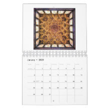 Perzische architectuur kalender